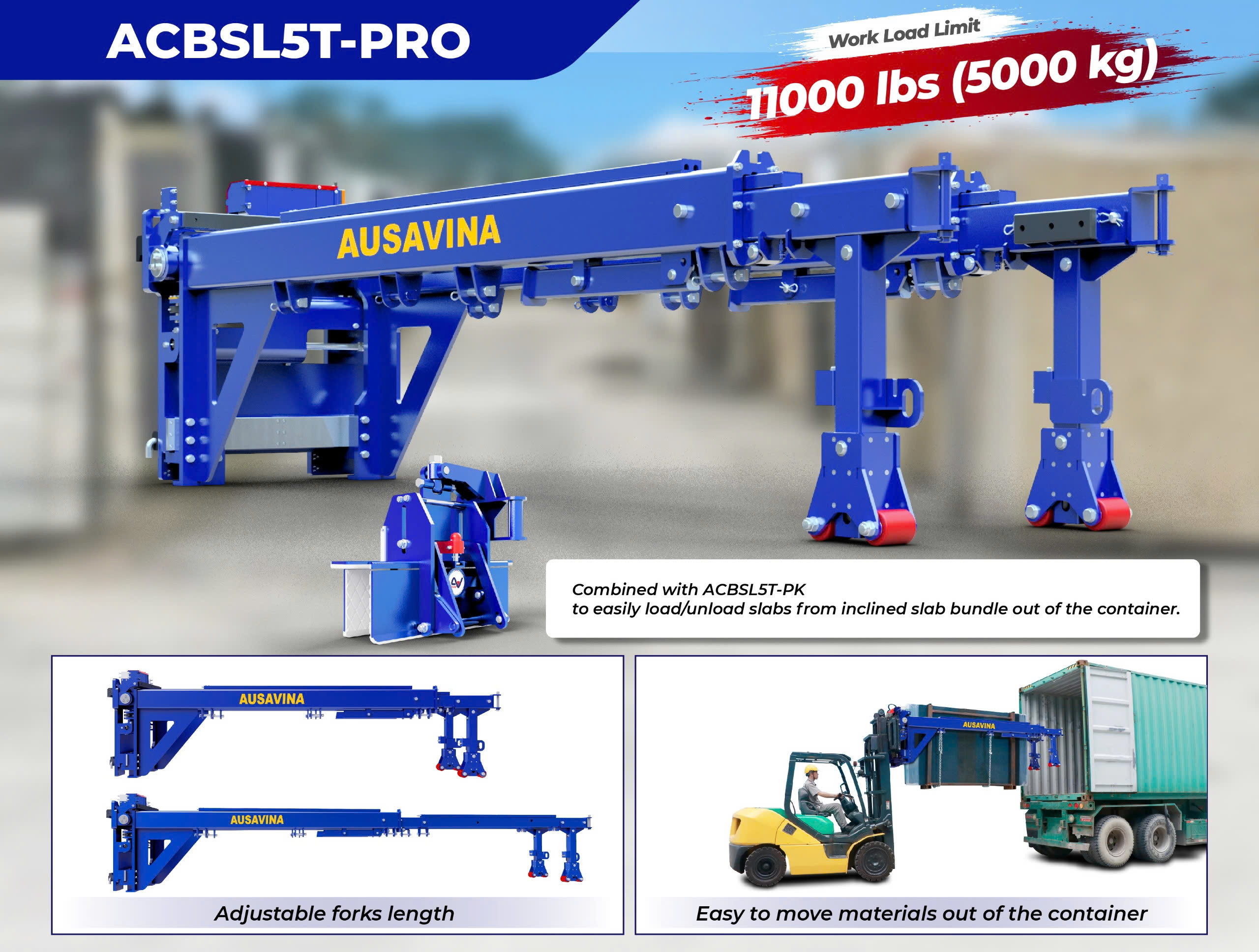 EFFICIENT AND SAFE STONE SLAB HANDLING