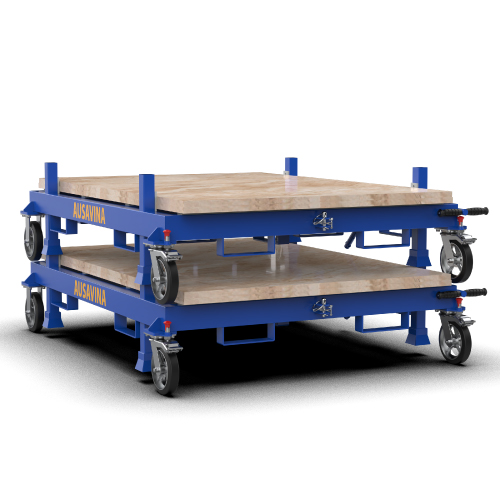 AUSAVINA FLAT STACKING CART - AFSC060