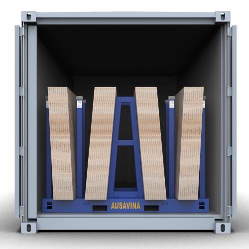 AUSAVINA HEAVY-DUTY MULTI-MATERIAL BUNDLE RACK - AHMCBR8970, AHMCBR8970-M2