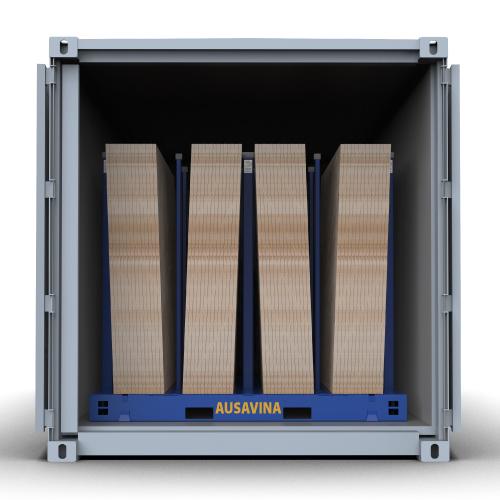 AUSAVINA HEAVY-DUTY MULTI-MATERIAL BUNDLE RACK - AHMCBR8970, AHMCBR8970-M2