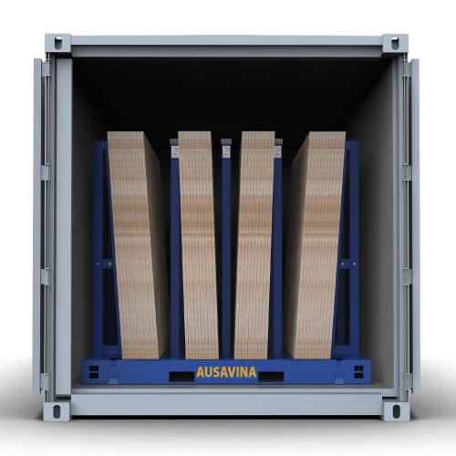 AUSAVINA HEAVY-DUTY MULTI-MATERIAL BUNDLE RACK - AHMCBR8970, AHMCBR8970-M2