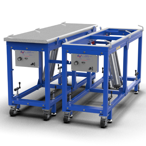 AUSAVINA DUAL POLISHED FLIP TABLE - APFT7422