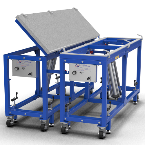 AUSAVINA DUAL POLISHED FLIP TABLE - APFT7422